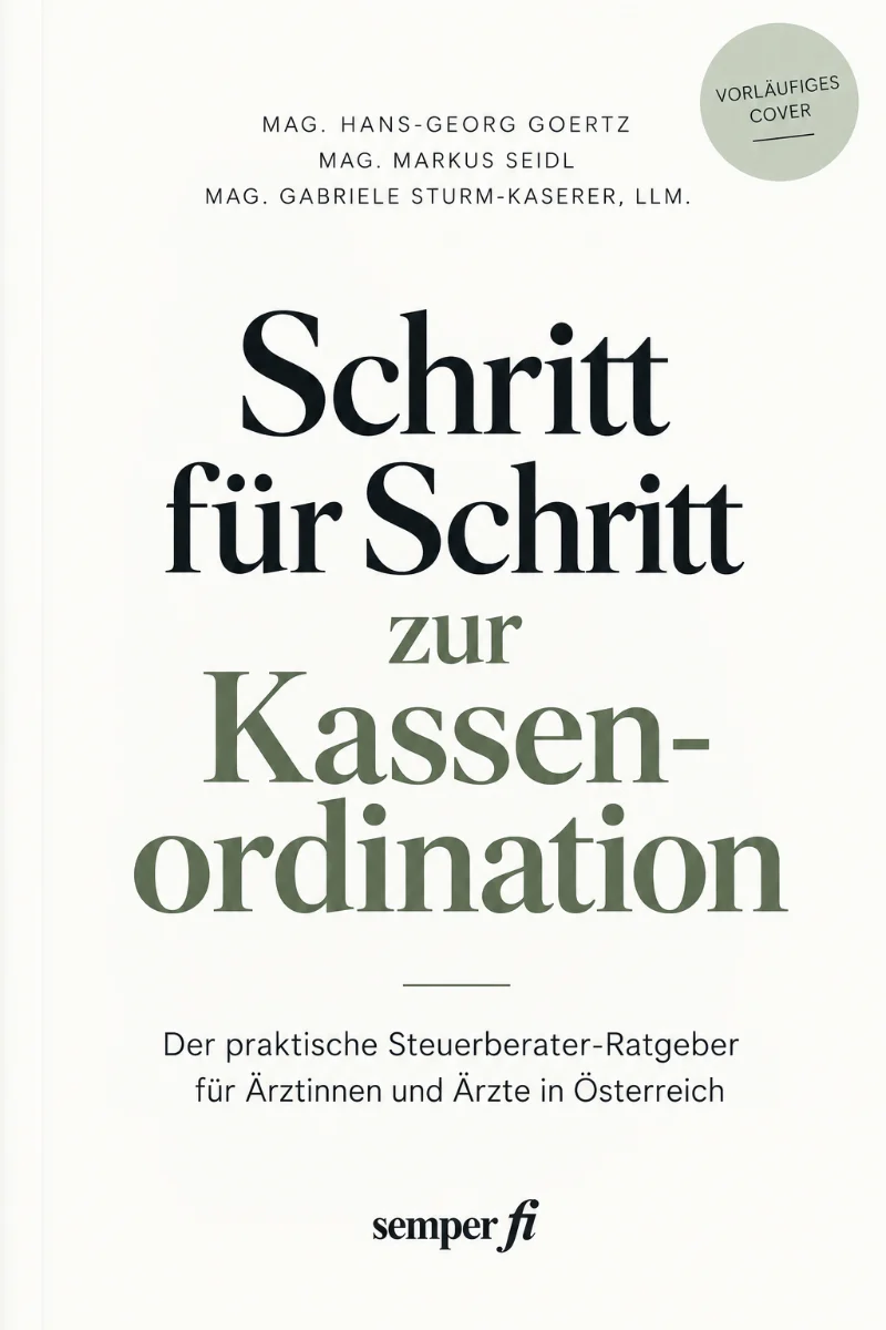 Cover: Schritt für Schritt zur Kassenordination